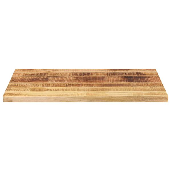 vidaXL Dessus de table rectangulaire bois massif de manguier brut