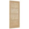 vidaXL Porte int&eacute;rieure 86 x 198,5 cm Contreplaqu&eacute; Naturel