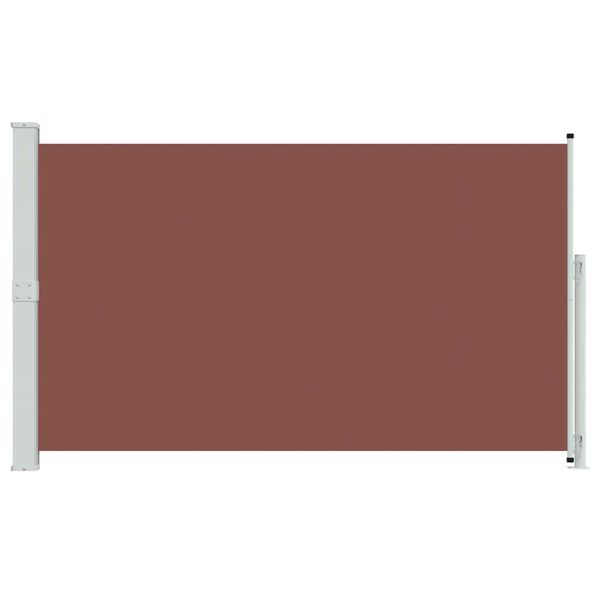 vidaXL Auvent lat&eacute;ral r&eacute;tractable de patio 180x300 cm Marron