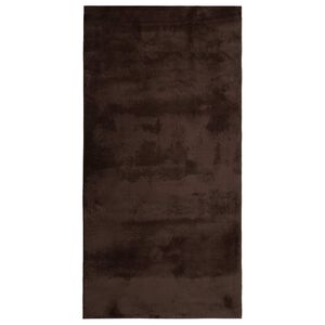 vidaXL Tapis doux &agrave; poils moyens et lavable HUARTE Marron 150 x 80 cm