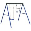 vidaXL Ensemble de balan&ccedil;oire d'ext&eacute;rieur avec balan&ccedil;oire et trap&egrave;ze