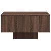 vidaXL Table basse Ch&ecirc;ne marron 60x60x31,5 cm Bois d'ing&eacute;nierie