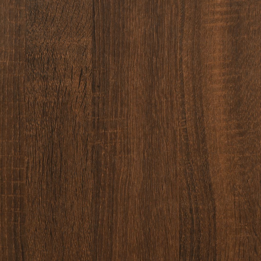 vidaXL Table console chêne marron 150x29x75 cm bois d'ingénierie