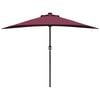 vidaXL Parasol de jardin Bordeaux 294 x 150 x 224 cm