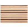 vidaXL Panneaux muraux 10 pcs Marron 100 x 50 cm Mousse EPS