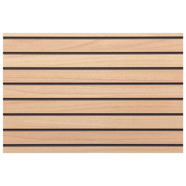 vidaXL Panneaux muraux 10 pcs Marron 100 x 50 cm Mousse EPS