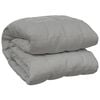 vidaXL Couverture lest&eacute;e Gris 152x203 cm 11 kg Tissu