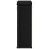 vidaXL Armoire murale de salle de bain miroir chêne noir 50x21x60 cm