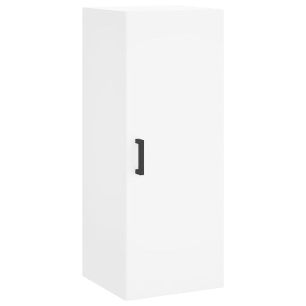 vidaXL Armoire murale blanc 34,5x34x90 cm