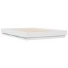 vidaXL Cadre de lit sans matelas blanc 160x200 cm