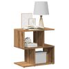vidaXL Table de chevet ch&ecirc;ne artisanal 50x30x51,5 cm bois d'ing&eacute;nierie