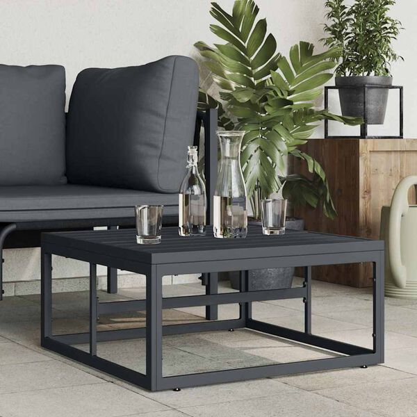 vidaXL Mobilier de jardin Anthracite Acier