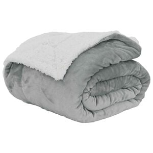 vidaXL plaid Gris 130 x 150 cm 1 kg Polaire