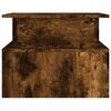 vidaXL Table basse chêne fumé 90x55x42,5 cm bois d'ingénierie