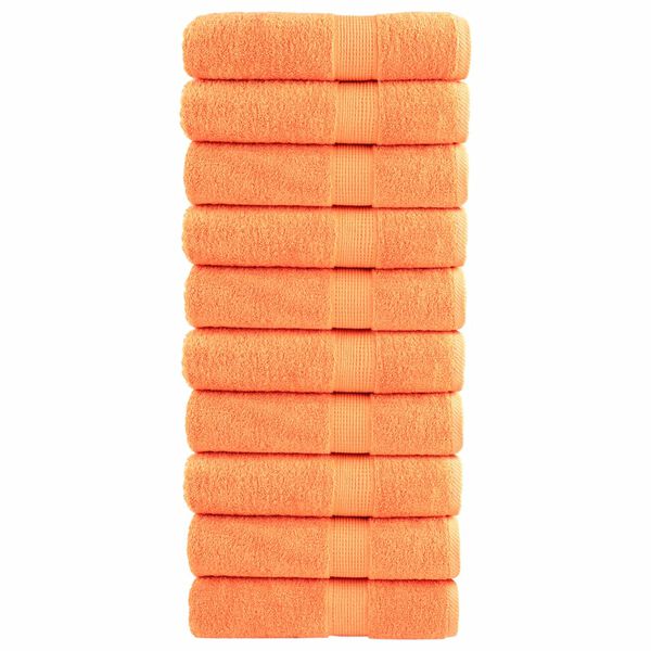 vidaXL Serviettes de bain de qualit&eacute; sup&eacute;rieure SOLUND 10 pcs 600g/m&sup2;