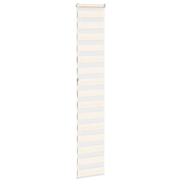 vidaXL Store z&egrave;bre beige marbr&eacute; largeur du tissu 45,9 cm polyester