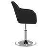 vidaXL Tabouret de bar Noir Similicuir