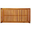 vidaXL Salon de jardin 3 pcs avec coussins bois massif d'acacia