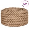 vidaXL Corde de jute 5 m de long 60 mm d'&eacute;paisseur