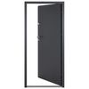 vidaXL Porte d'entr&eacute;e anthracite 90x200 cm aluminium