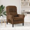 vidaXL fauteuil Marron Simili cuir