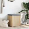 vidaXL Banc de rangement Ch&ecirc;ne Sonoma 42x42x45 cm Bois d'ing&eacute;nierie