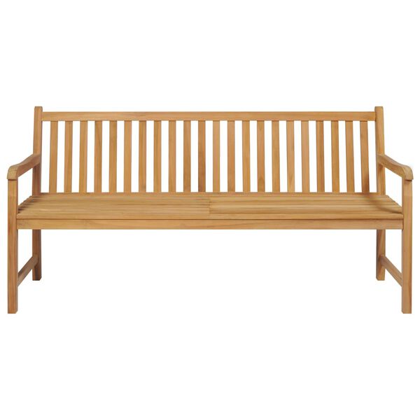 vidaXL Banc de jardin 175 cm Bois de teck solide