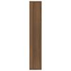 vidaXL Étagère murale Chêne marron 36x16x90 cm Bois d'ingénierie