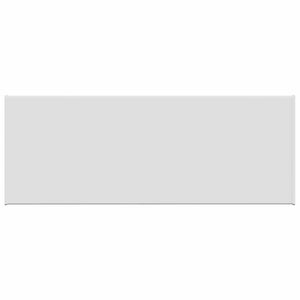 vidaXL Appui de fen&ecirc;tre Blanc 100 x 30 x 4,5 cm PVC