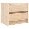 vidaXL Table de chevet 40x31x35,5 cm bois de pin massif