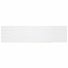 vidaXL Panneaux muraux 3D 14 pcs blanc et rouge 100x25 cm EPS