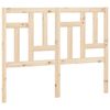 vidaXL T&ecirc;te de lit 145,5x4x100 cm Bois massif de pin