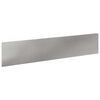 vidaXL Bordure de Pelouse 20 pc 100 x 22 cm Acier Argent&eacute;