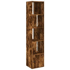 vidaXL Biblioth&egrave;que ch&ecirc;ne fum&eacute; 40x36x189 cm bois d'ing&eacute;nierie