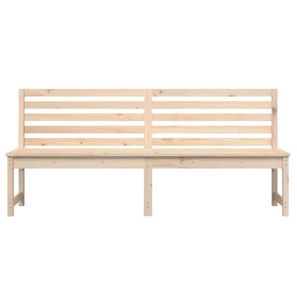 vidaXL Banc de jardin 201,5 cm bois massif de pin