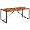 vidaXL Table de salle à manger 180x90x75 cm Bois de Sesham solide