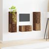 vidaXL Ensemble meuble TV 5 pcs Bois Ancien Bois d'ing&eacute;nierie