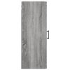 vidaXL Armoire murale sonoma gris 34,5x34x90 cm
