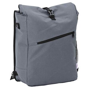 vidaXL Sac &agrave; v&eacute;lo Gris 33 x 16 x 60 cm Polyester
