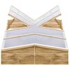 vidaXL Serres 2 pcs Bois de pin impr&eacute;gn&eacute; 200x50x35 cm