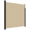 vidaXL Auvent lat&eacute;ral r&eacute;tractable beige 200x600 cm