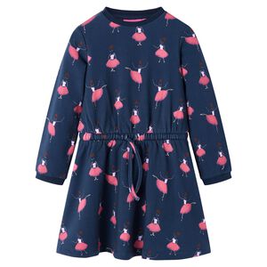 Robe pour enfants bleu marine 116