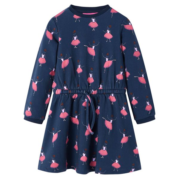 Robe pour enfants bleu marine 116