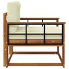 vidaXL Sofa de milieu ext&eacute;rieur Bois d'Acacia Massif Naturel
