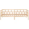 vidaXL Lit de jour sans matelas bois de pin massif 90x200 cm