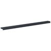 vidaXL Appui de fen&ecirc;tre Anthracite avec grain de bois PVC
