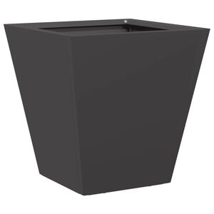 vidaXL Jardini&egrave;re noir 30x30x30 cm acier