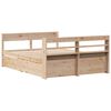 vidaXL Cadre de lit sans matelas 150x200 cm bois de pin massif