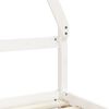 vidaXL Cadre de lit d'enfants tiroirs blanc 90x190 cm bois pin massif