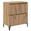 vidaXL Buffets 2 pcs Ch&ecirc;ne artisanal 60 x 35 x 70 cm Bois d'ing&eacute;nierie